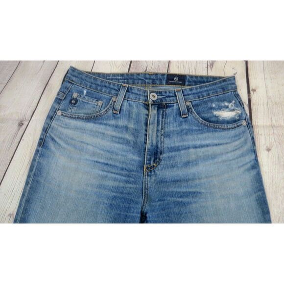 ADRIANO GOLDSCHMIED Women's The Phoebe High Waisted Tapered Leg Jeans SIZE 26R - Picture 5 of 10